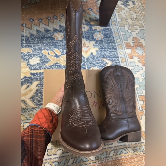 Coconuts by Matisse Brown Western Boots - Picture 4 of 7